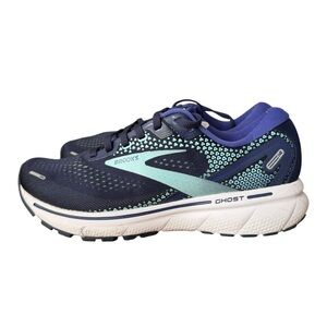 Brooks Ghost 14 1203561D446 Blue Running Shoes Sneakers W Size 7.5 D No Insoles